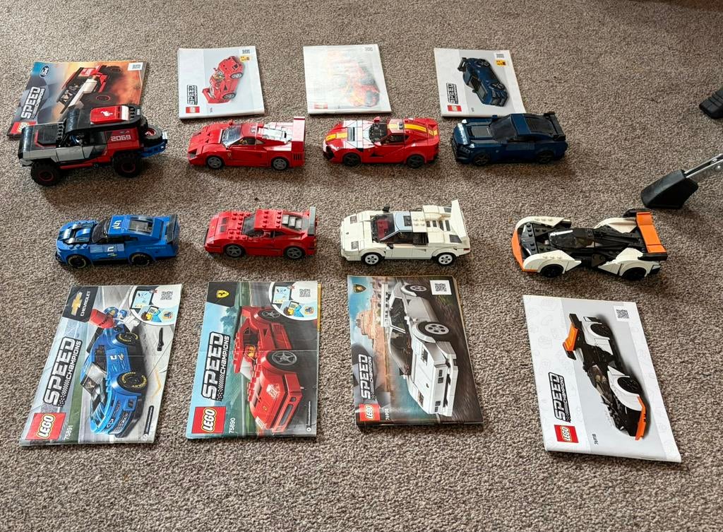 Verzameling Lego Speed Champions, Lego, Complete set, Speed Champions, Ophalen of Verzenden