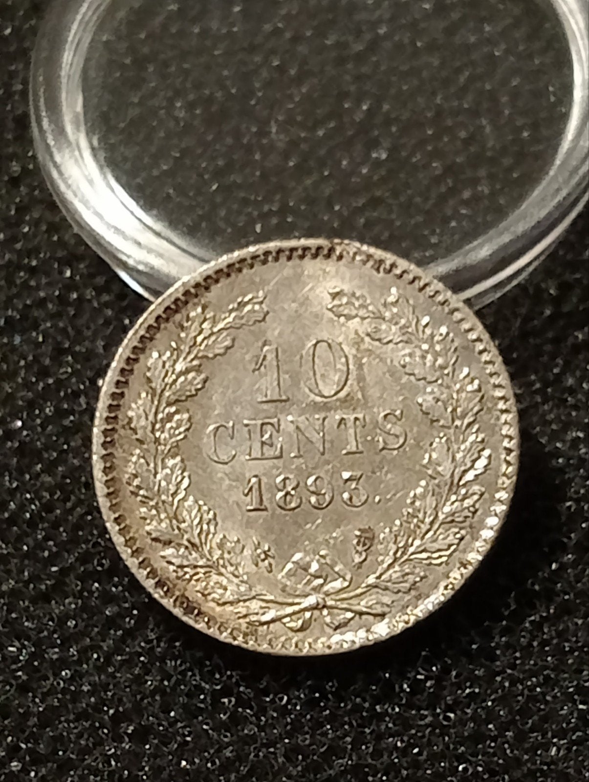 10 Cent 1893 Kwaliteit, Zilver, Ophalen of Verzenden, 10 cent, Koningin Wilhelmina