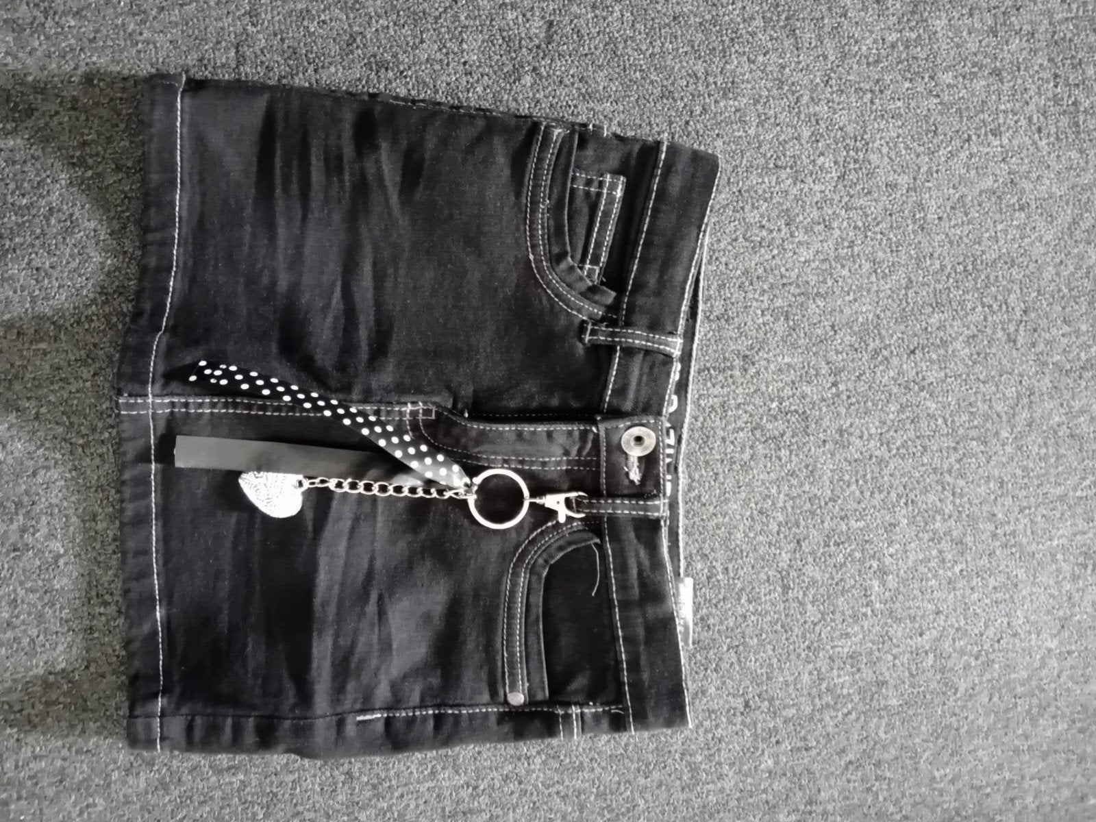 Nieuw zwart spijkerrokje D-Zine maat 128/134, Kinderen en Baby's, Kinderkleding | Maat 128, Meisje, D-Zine, Nieuw, Ophalen of Verzenden