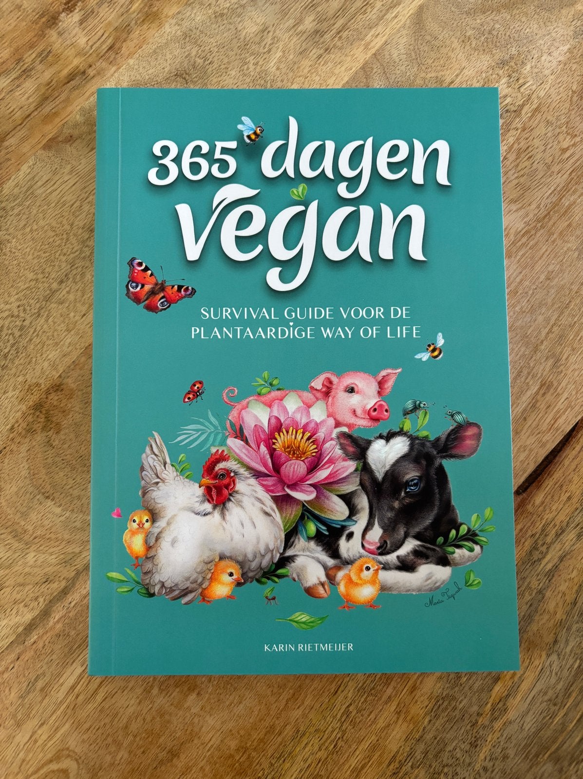 365 dagen Vegan - Survivalgids voor de plantaardige way of l, Ophalen of Verzenden, Zo goed als nieuw, Dieet en Voeding