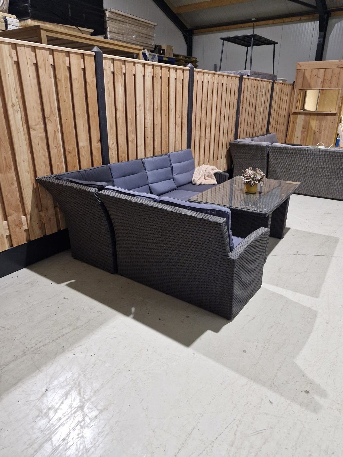 Hartman dining loungeset - zo goed als nieuw, Ophalen, ., Meer dan 8 zitplaatsen, Zo goed als nieuw