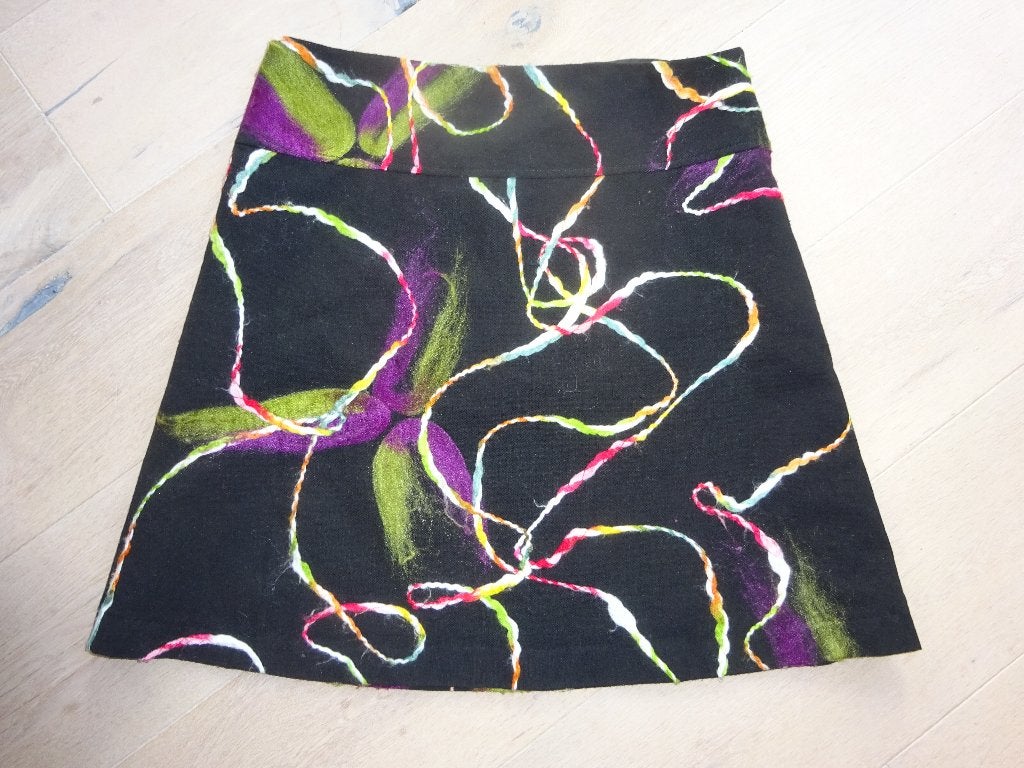 kleurige rok DESIGUAL maat 42, Meerkleurig, Maat 42/44 (L), Ophalen of Verzenden, Knielengte