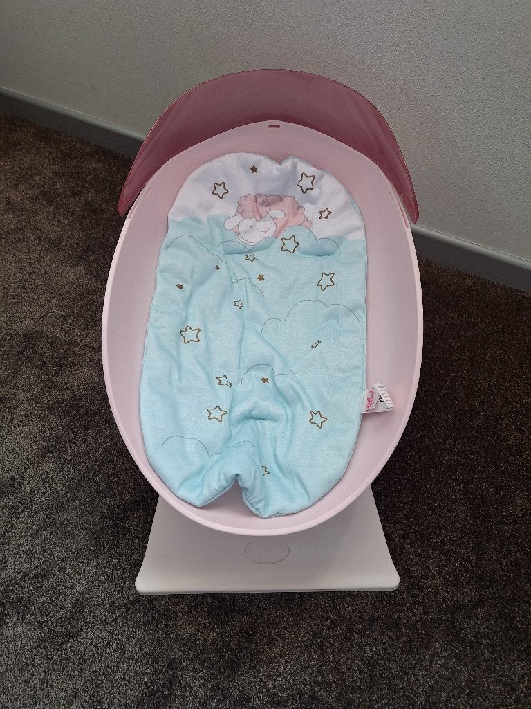 Baby Annabell schommelwieg (met doos en 2 setjes kleding), Ophalen, Zo goed als nieuw, Babypop