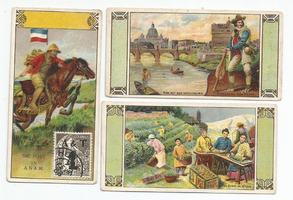 6 Reclame chromo's bakkerij Excelsior te Amsterdam, Ophalen of Verzenden, Gebruikt, Overige typen