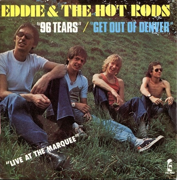 eddie & the hot rods / 96 tears - punk/pub/rock - ZELDZAAM, Gebruikt, Verzenden, Originele persing, 7 inch