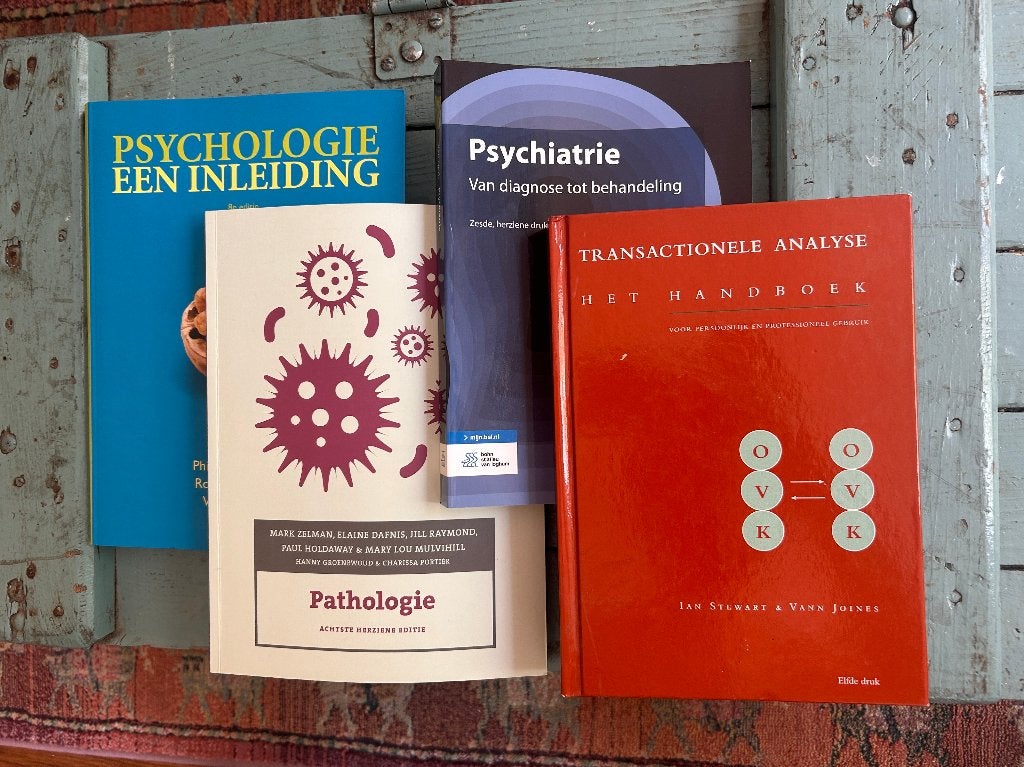 Diverse studieboeken i.d. psychologie en gezondheid, Boeken, Ophalen of Verzenden, Beta, Zo goed als nieuw, HBO
