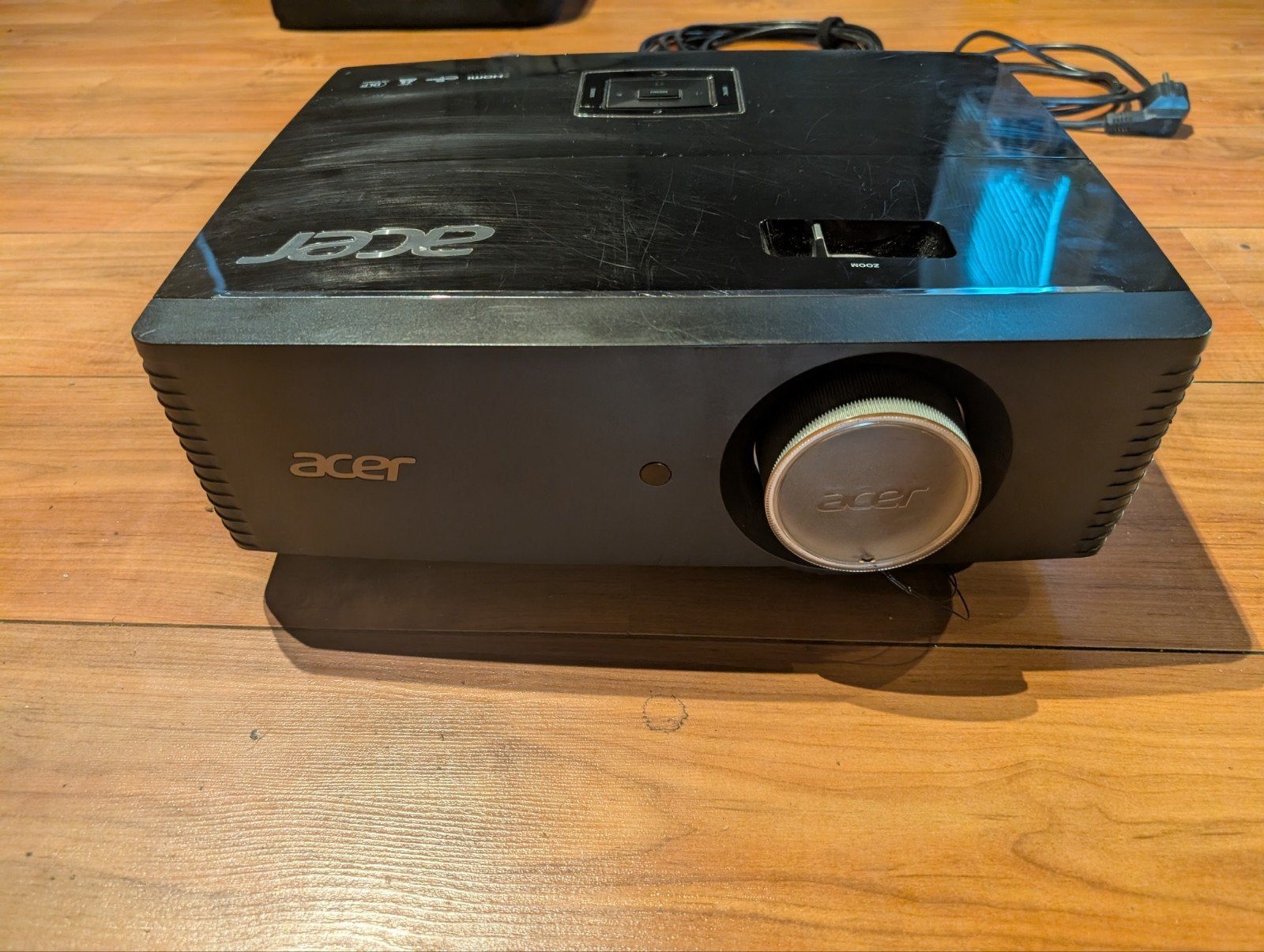 Acer p7215 DLP Projector met accesoires en tas, Gebruikt, Ophalen of Verzenden, DLP, Overige resoluties