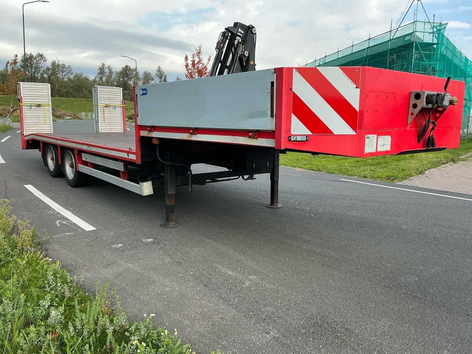 2009 Noyens OP A2 5500 Oplegger, Auto's, Overige brandstoffen, Bedrijf, Geïmporteerd, Aanhangers en Opleggers