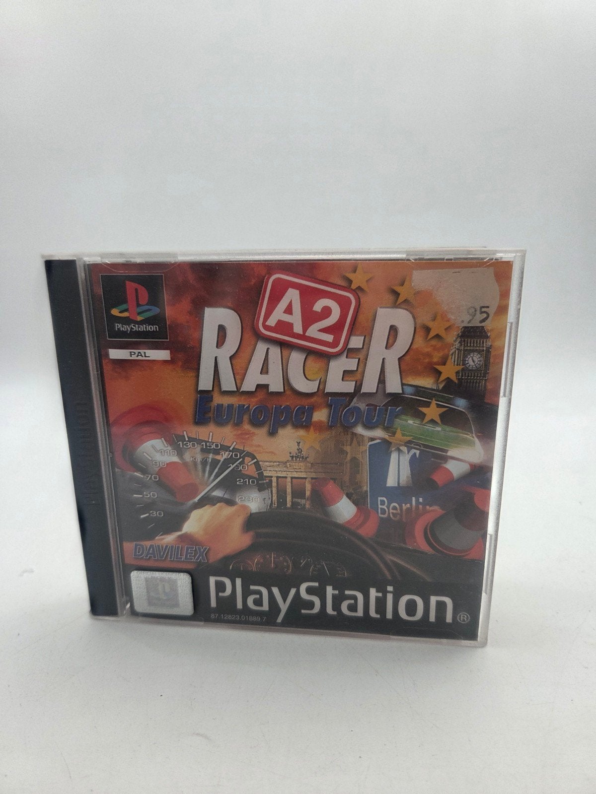 A2 Racer Europa Tour PlayStation 1 (PS1) PAL, Gebruikt, Davilex, 1 speler, Eén computer