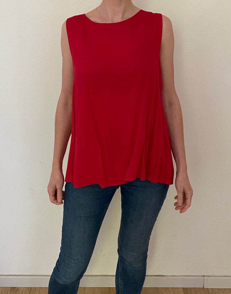 Blouse rood maat 36/S, H&M, Ophalen of Verzenden, Maat 36 (S), Gedragen