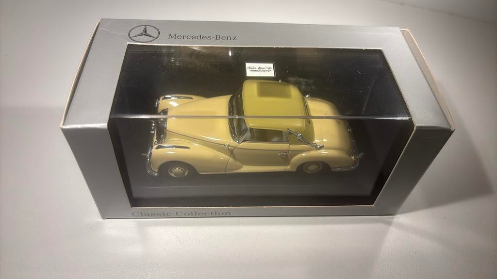 Mercedes benz 300s cabriolet minichamps 1.43, Auto, Ophalen of Verzenden, MiniChamps, A