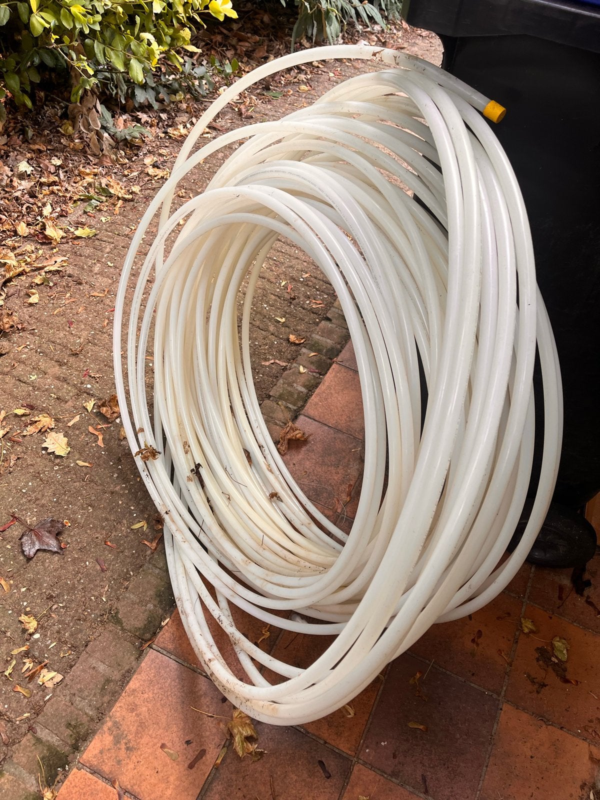 Vloerverwarmingsbuis PE-RT Type II / EVOH, Overige materialen, Gebruikt, 6 meter of meer, Rechte buis