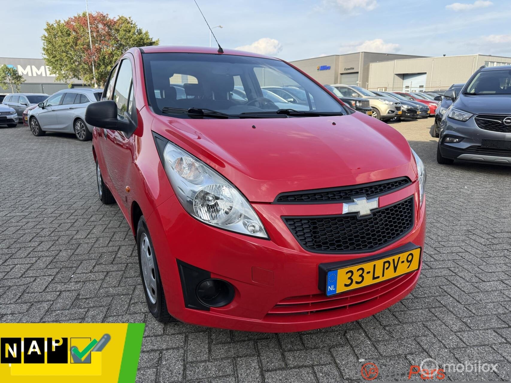 Chevrolet Spark 1.0 16V LS,Airco,Nap!, Voorwielaandrijving, Gebruikt, 4 cilinders, Verwarmde buitenspiegels