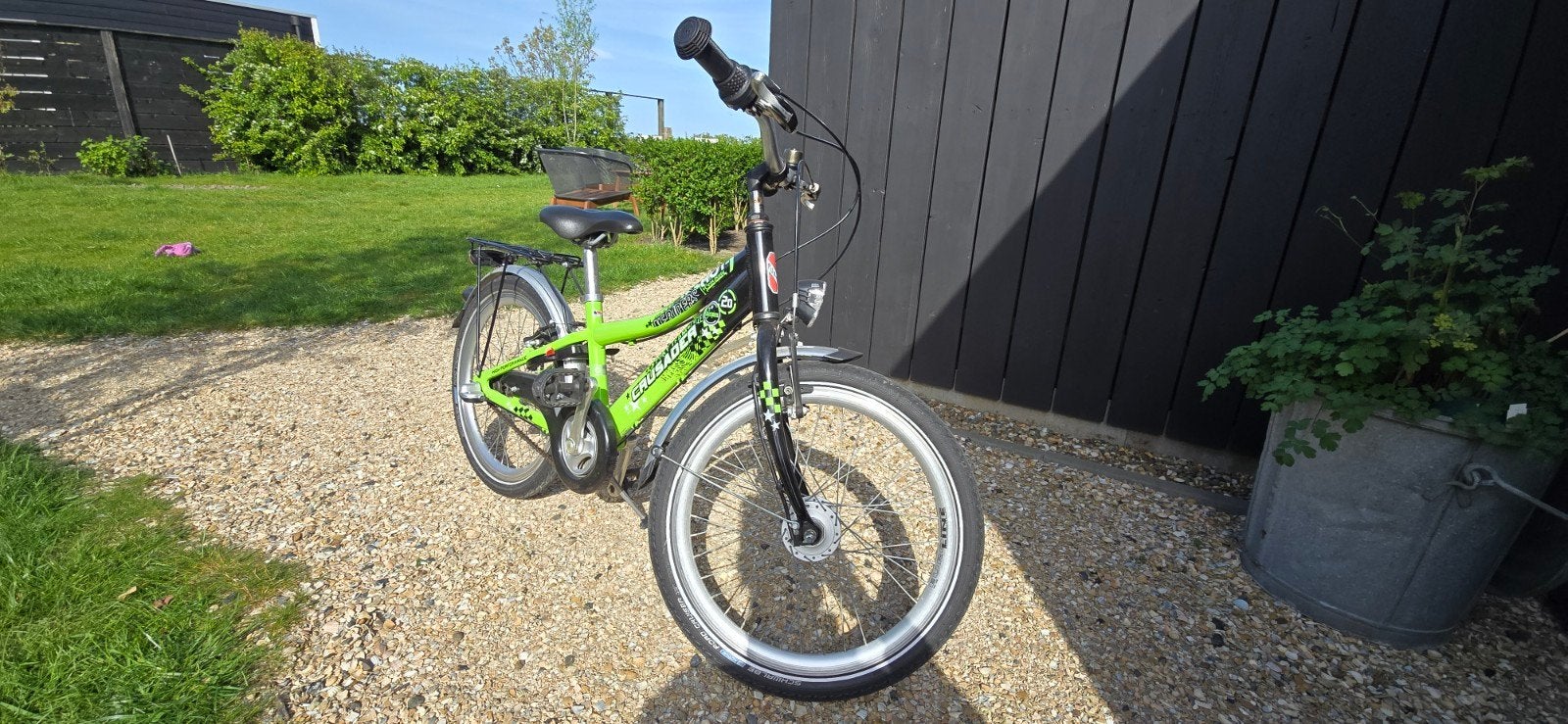 Puky Crusader 20 inch kinderfiets - groen, Ophalen, 20 inch of meer, Gebruikt, Velgrem