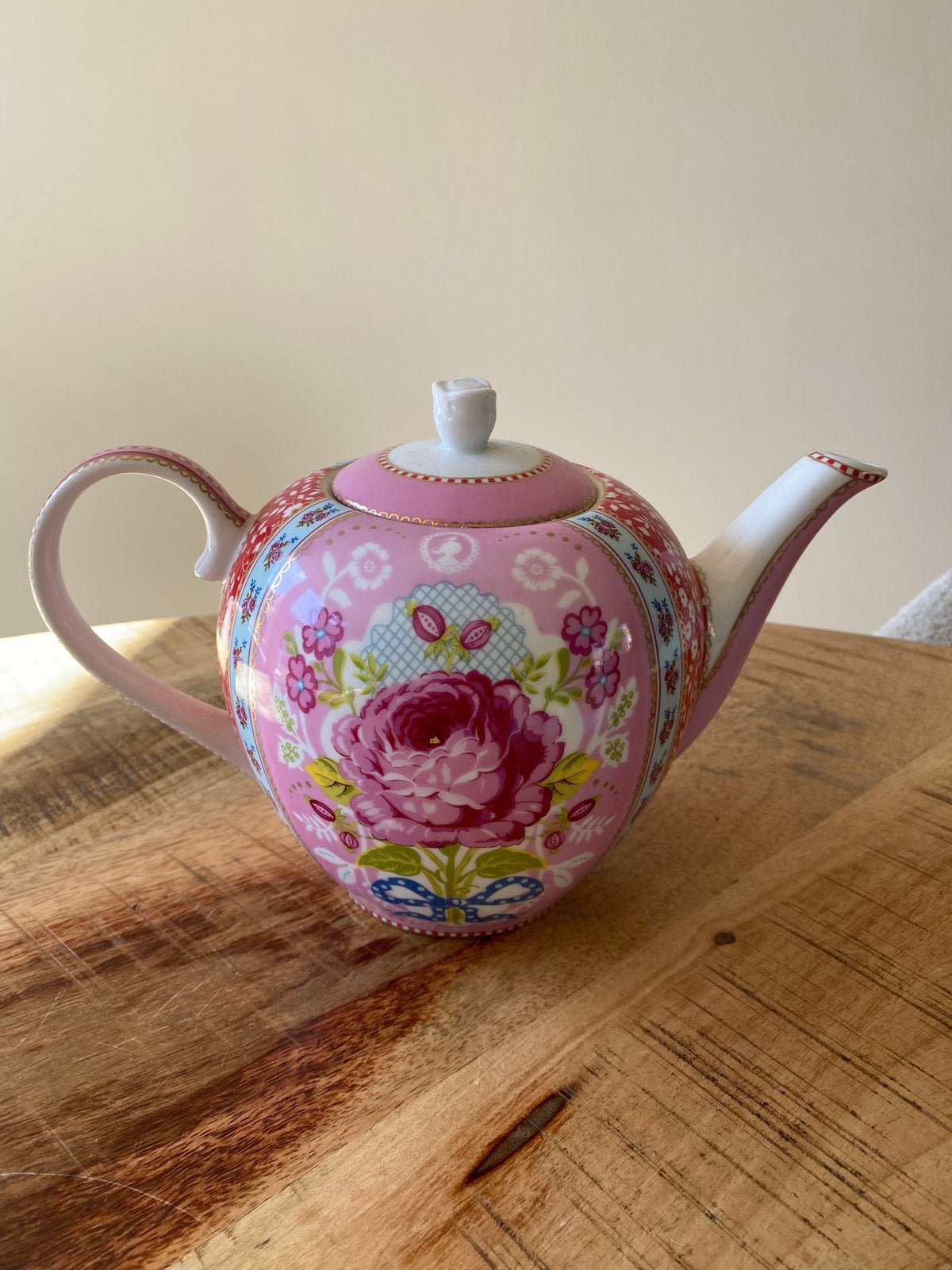 Theepot Pip Studio roze, Ophalen, Zo goed als nieuw, Pip Studio, Theepot