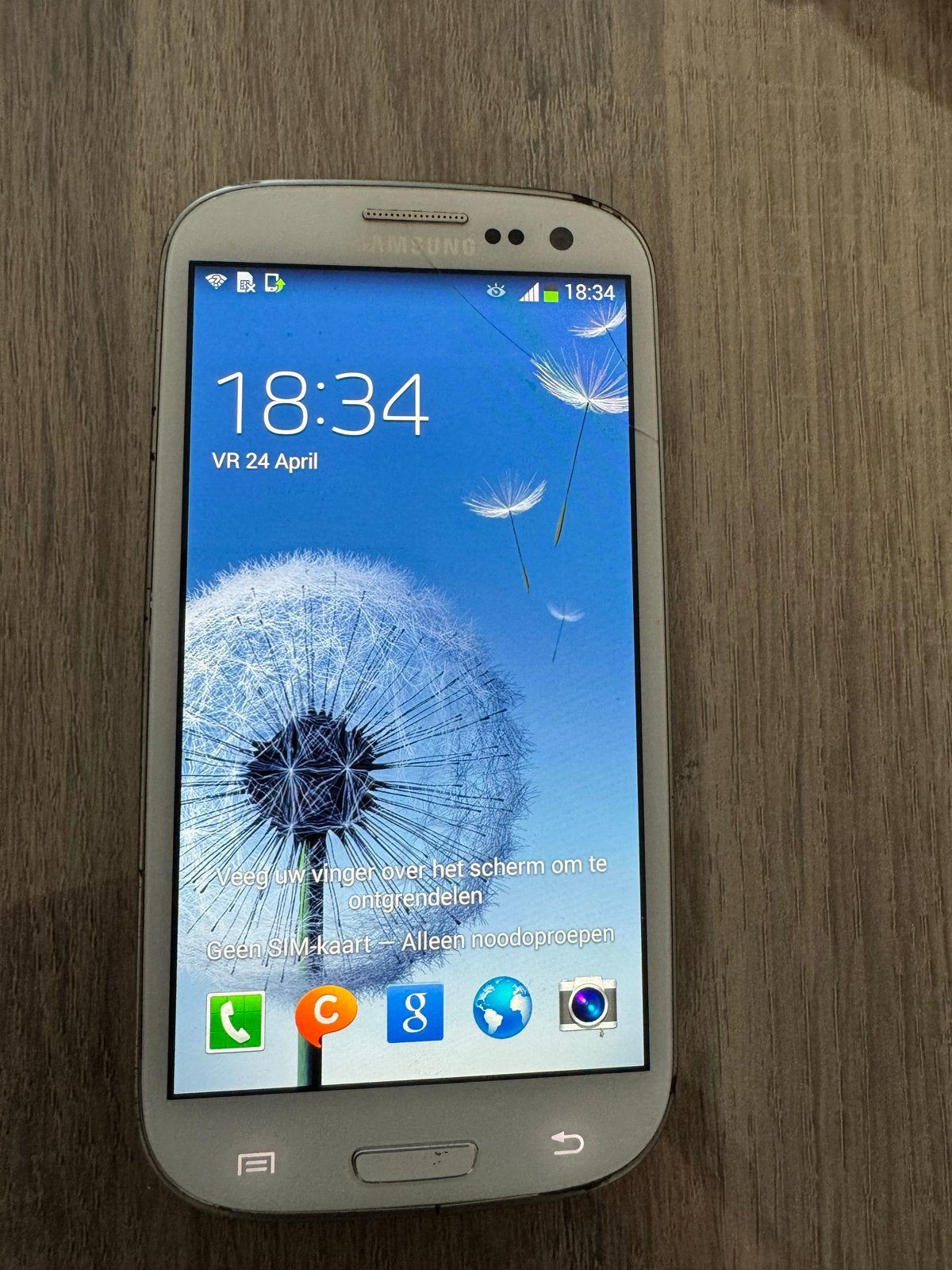 Samsung Galaxy S3 - Wit - Gebruikt, Telecommunicatie, Mobiele telefoons | Samsung, Ophalen, Gebruikt, Overige modellen, Wit