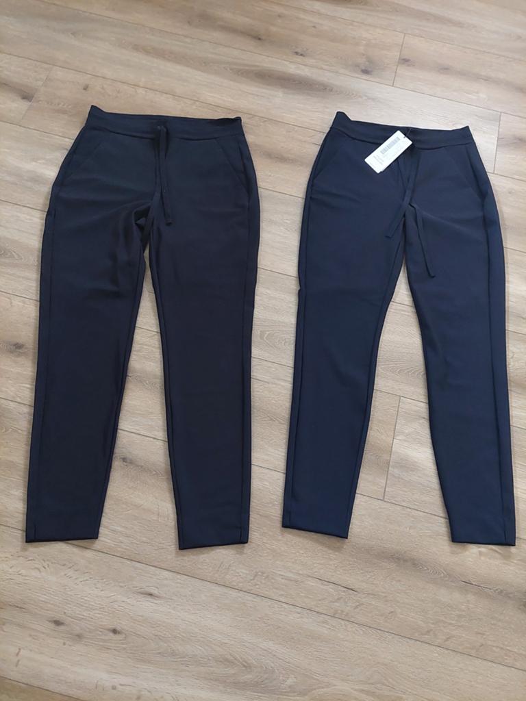 2 Studio Anneloes broeken, blauw en zwart maat L., Ophalen of Verzenden, Nieuw, Blauw, Lang