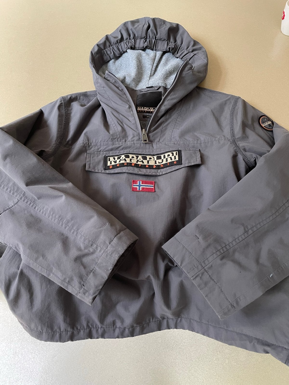 Napapijri winterjas voor jongens, maat 9-12 jaar, Ophalen of Verzenden, Zo goed als nieuw, Jongen, Jas