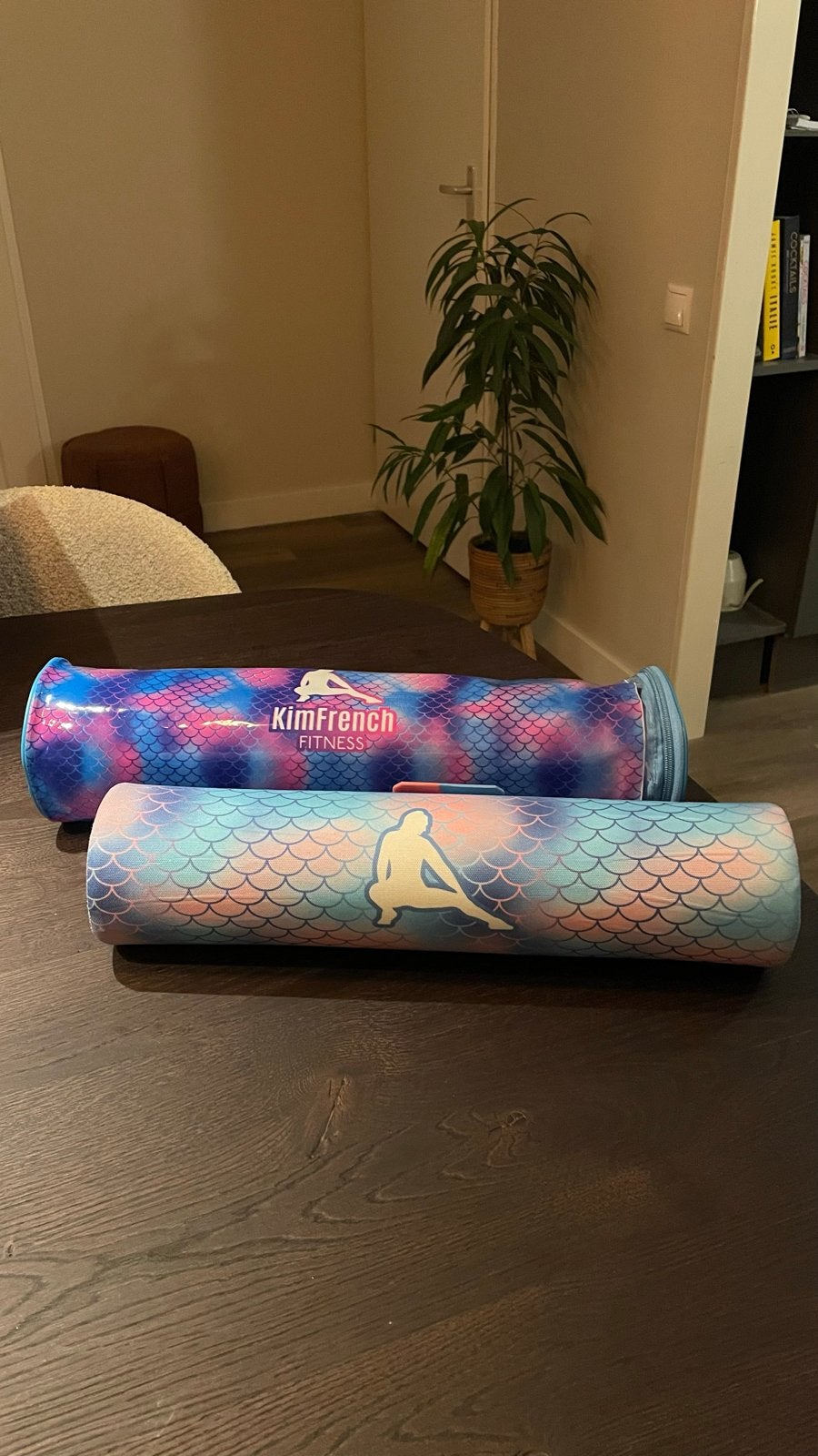 Kim French Barbell Pad met opberghoes, Ophalen of Verzenden, Zo goed als nieuw