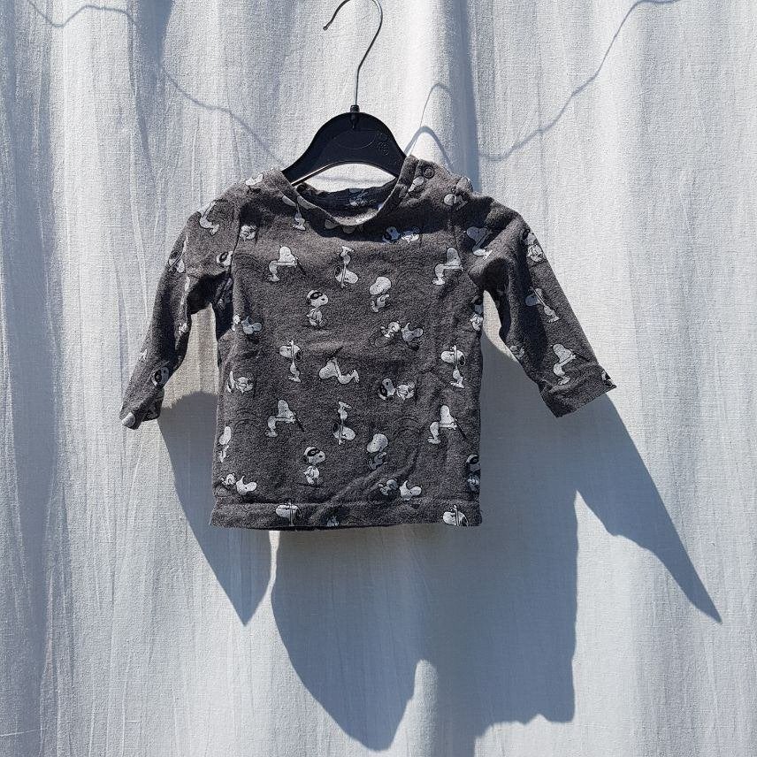 Schattig shirtje met snoopiy. Mt 62.Merk Peanuts, ., Ophalen of Verzenden, Zo goed als nieuw, .