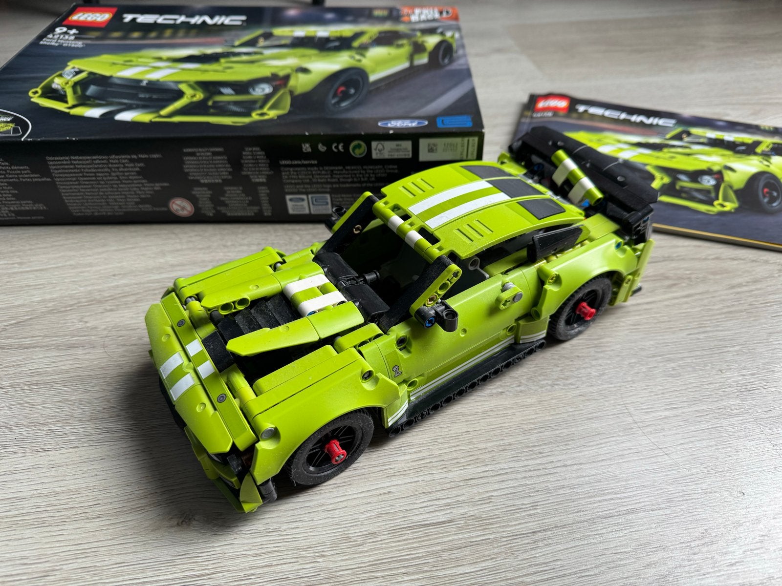 LEGO Technic Ford Mustang Shelby GT500 42138, Ophalen of Verzenden, Zo goed als nieuw, Overige merken
