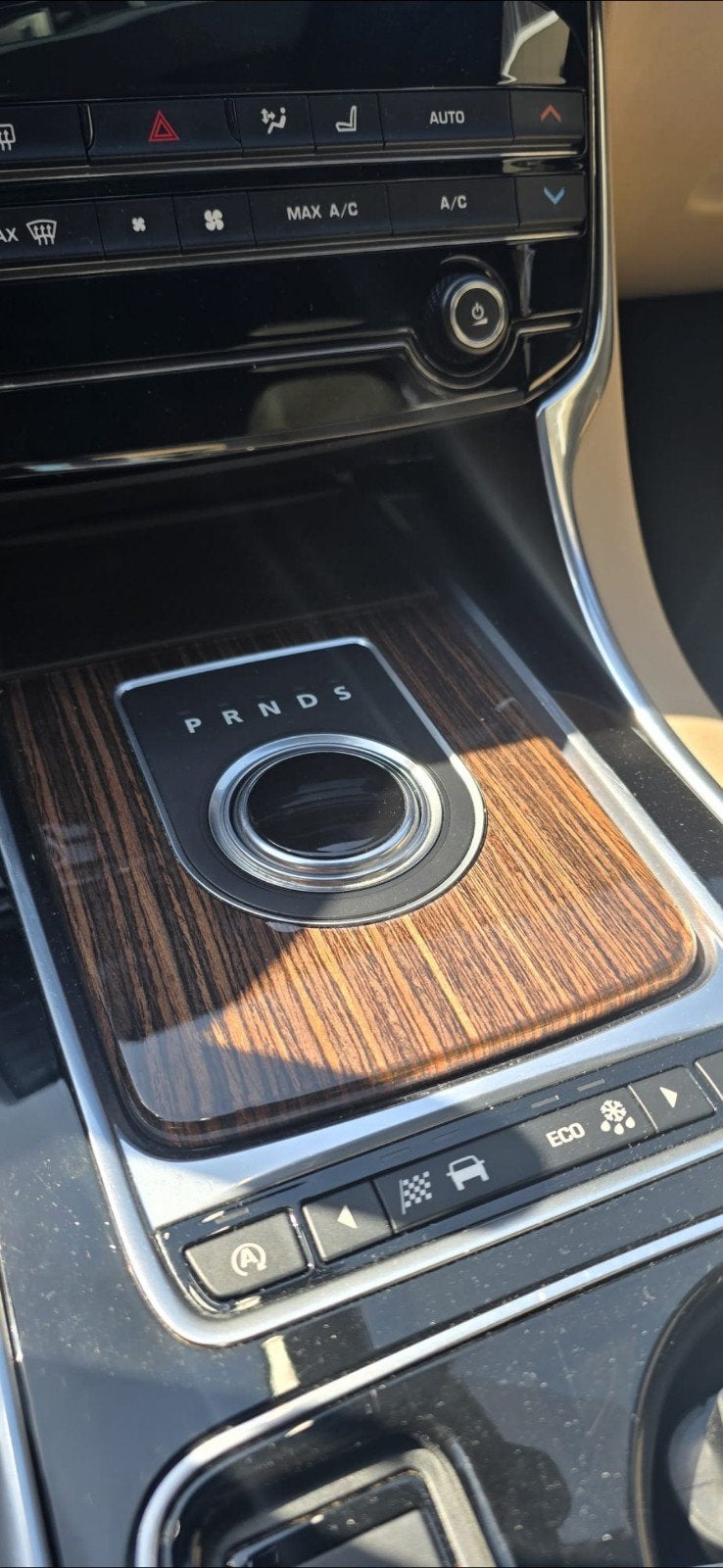 Jaguar XF XE Middenconsole Paneel Houtnerf Afwerking, Auto-onderdelen, Interieur en Bekleding, Ophalen of Verzenden, Jaguar