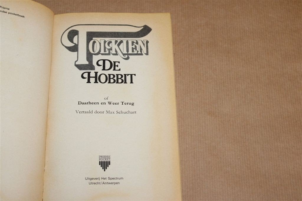 De Hobbit — Daarheen en Weer Terug, Tolkien 1986, Boeken, Ophalen of Verzenden, Gelezen