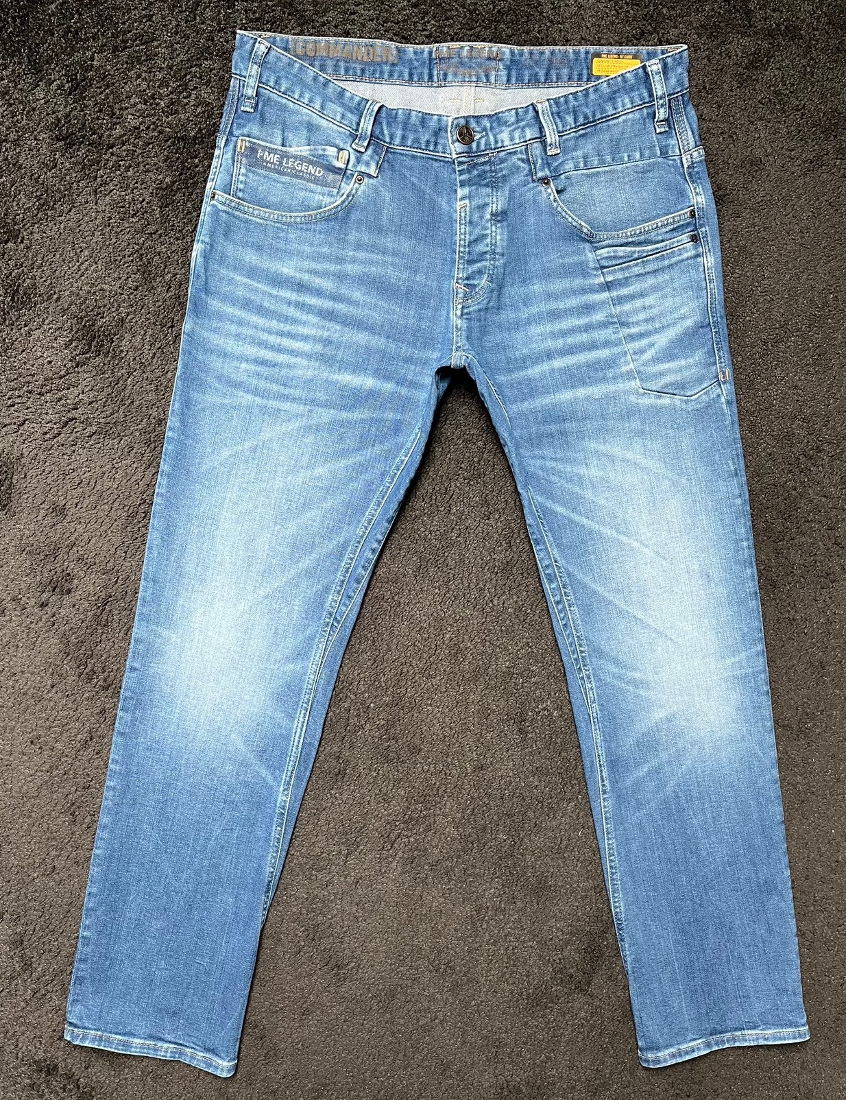 PME Legend Commander stretch jeans 36/32 (NIEUW), Ophalen of Verzenden, Nieuw, Blauw, W36 - W38 (confectie 52/54)