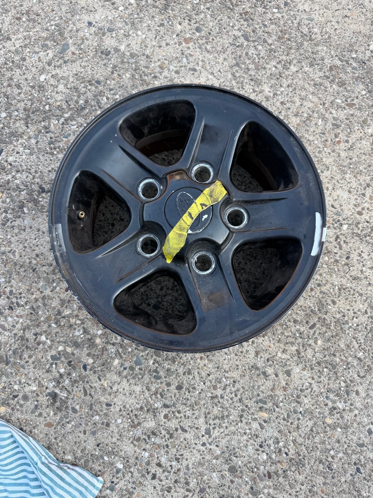 16 inch velg Land Rover, Ophalen, Gebruikt