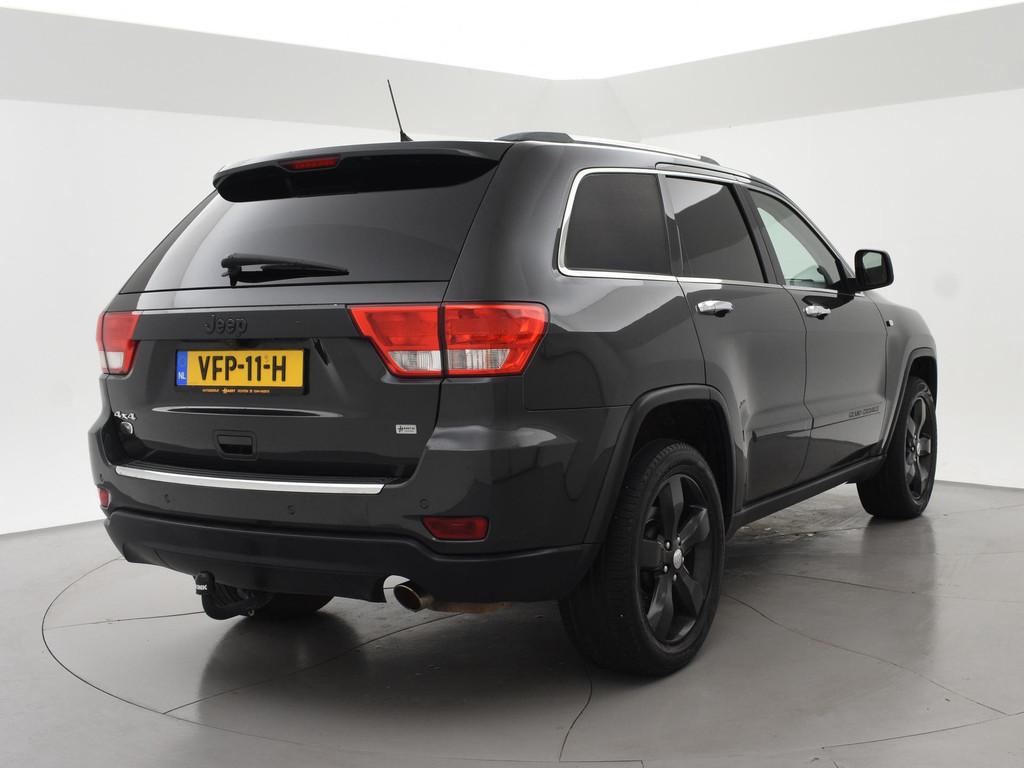 Jeep Grand Cherokee 3.6 V6 OVERLAND GRIJS KENTEKEN + PANORAM, Auto's, Bestelauto's, Euro 5, Gebruikt, Automatische klimaatregeling