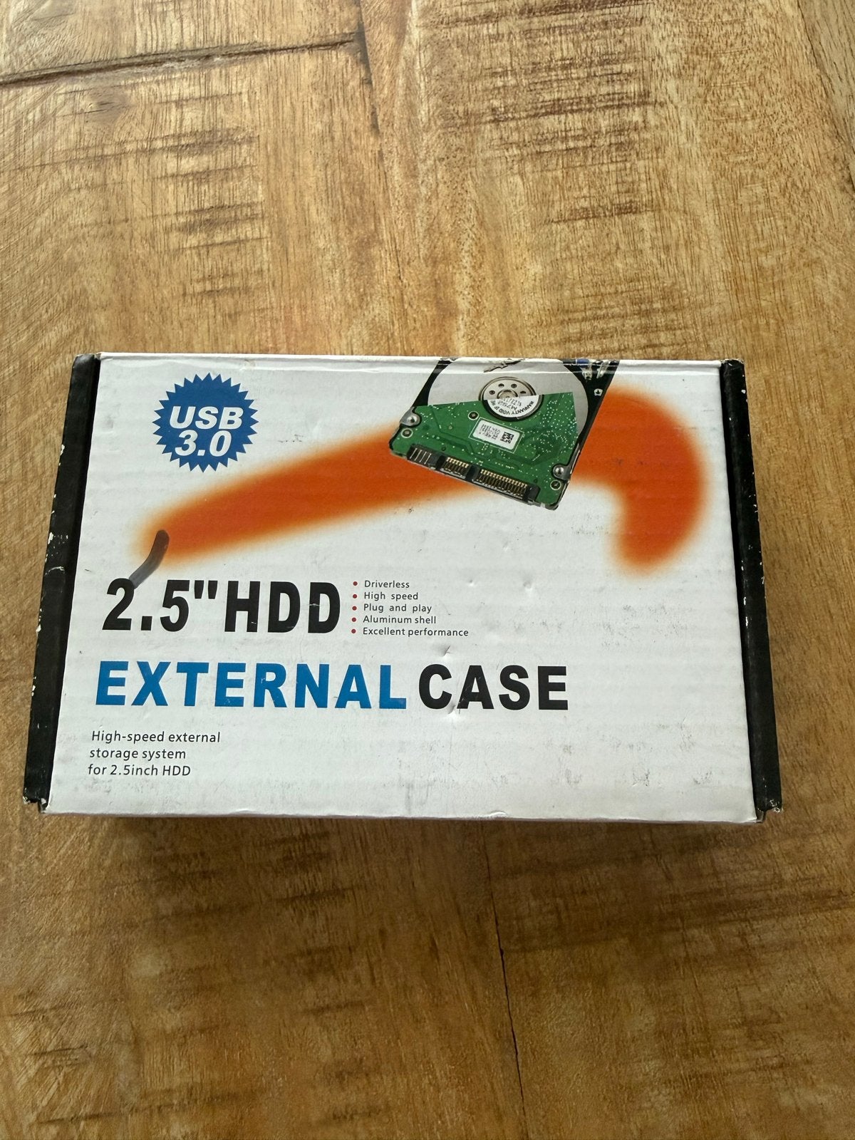 Nieuwe USB 3.0 2.5" HDD Externe Case - Zwart, ., HDD, Nieuw, Ophalen of Verzenden