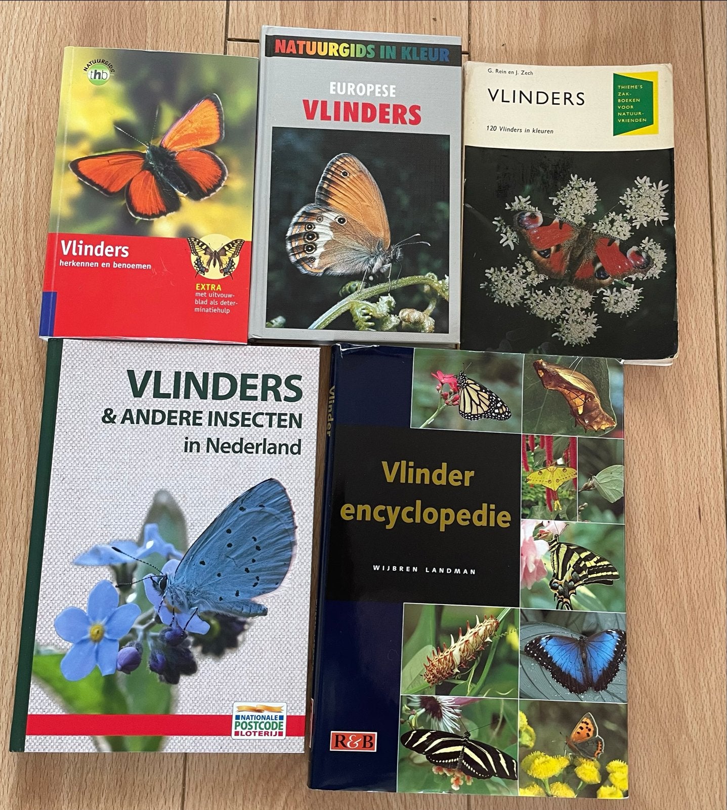 Diverse vlinderboeken - Natuurgidsen en encyclopedie, Ophalen of Verzenden, Gelezen, Vogels