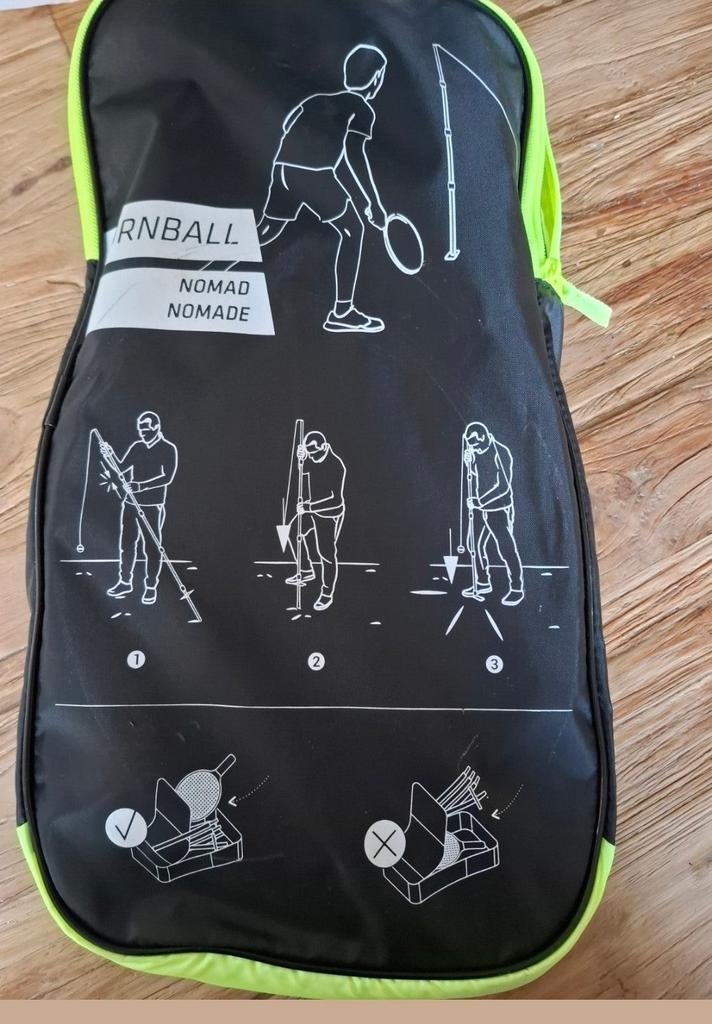 Turnball- Draagbaar Tennisspel -Ophalen !!, Ophalen, Zo goed als nieuw