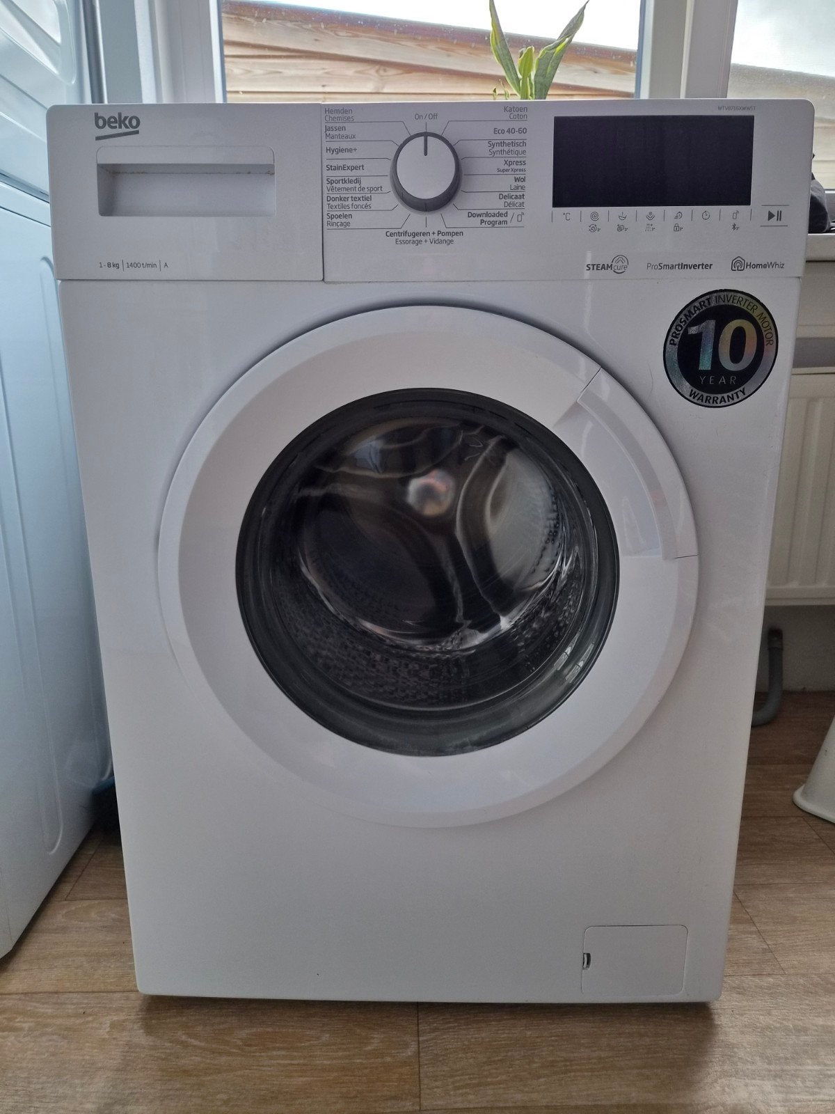 Beko Wasmachine 8 kg met defect, Ophalen, 1200 tot 1600 toeren, 8 tot 10 kg, Handwasprogramma