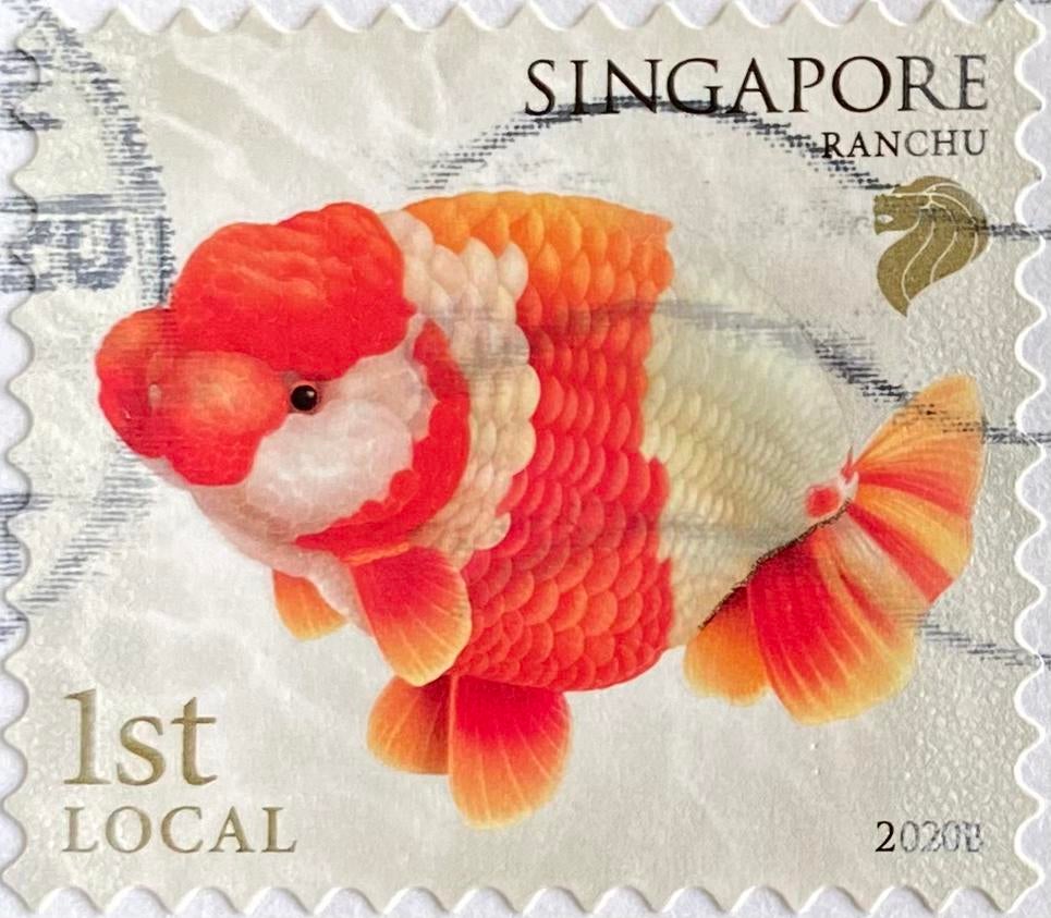 Singapore M 2644 gereserveerd voor Jan willem, Ophalen of Verzenden, Zweden, Gestempeld
