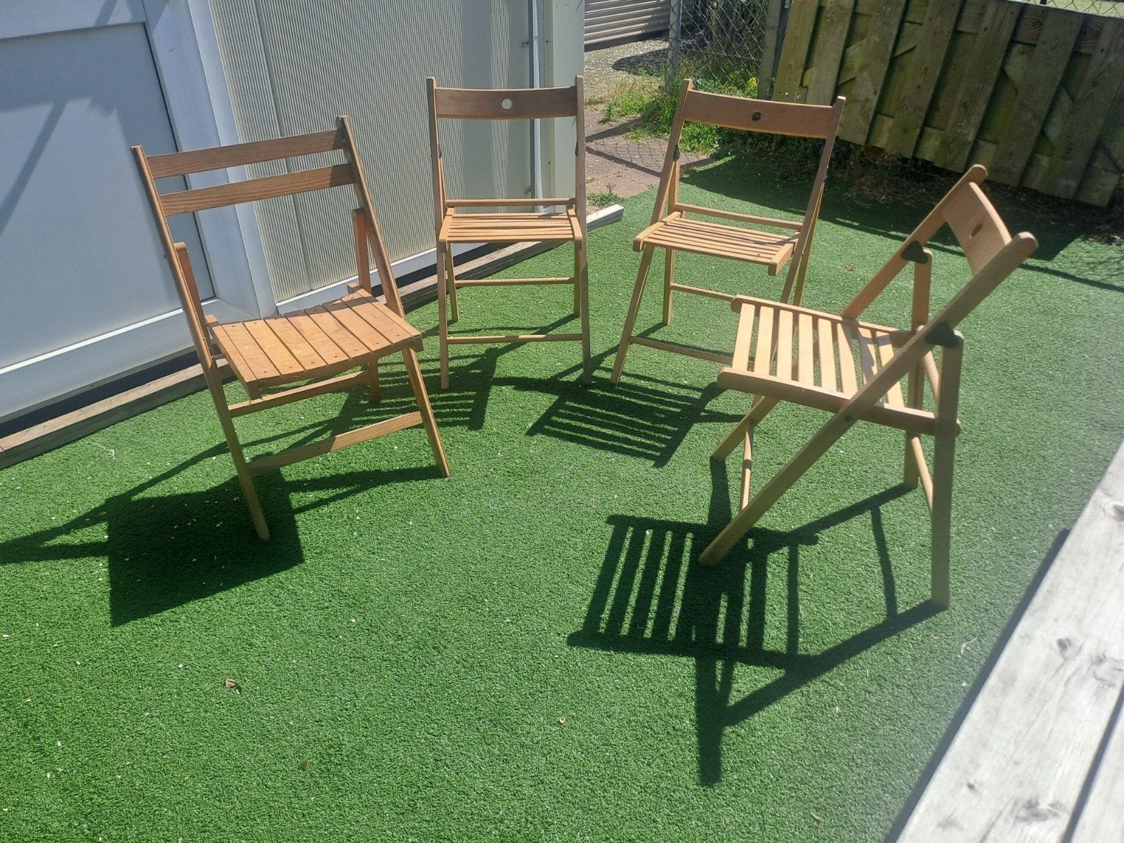 Bistro stoeltjes, Ophalen, Overige materialen, Stoel, 4 zitplaatsen