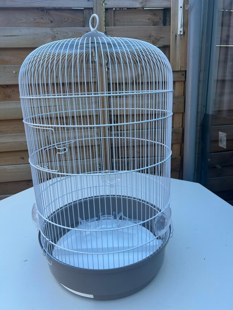 Vogelkooi, Ophalen of Verzenden, Zo goed als nieuw, Metaal, Vogelkooi