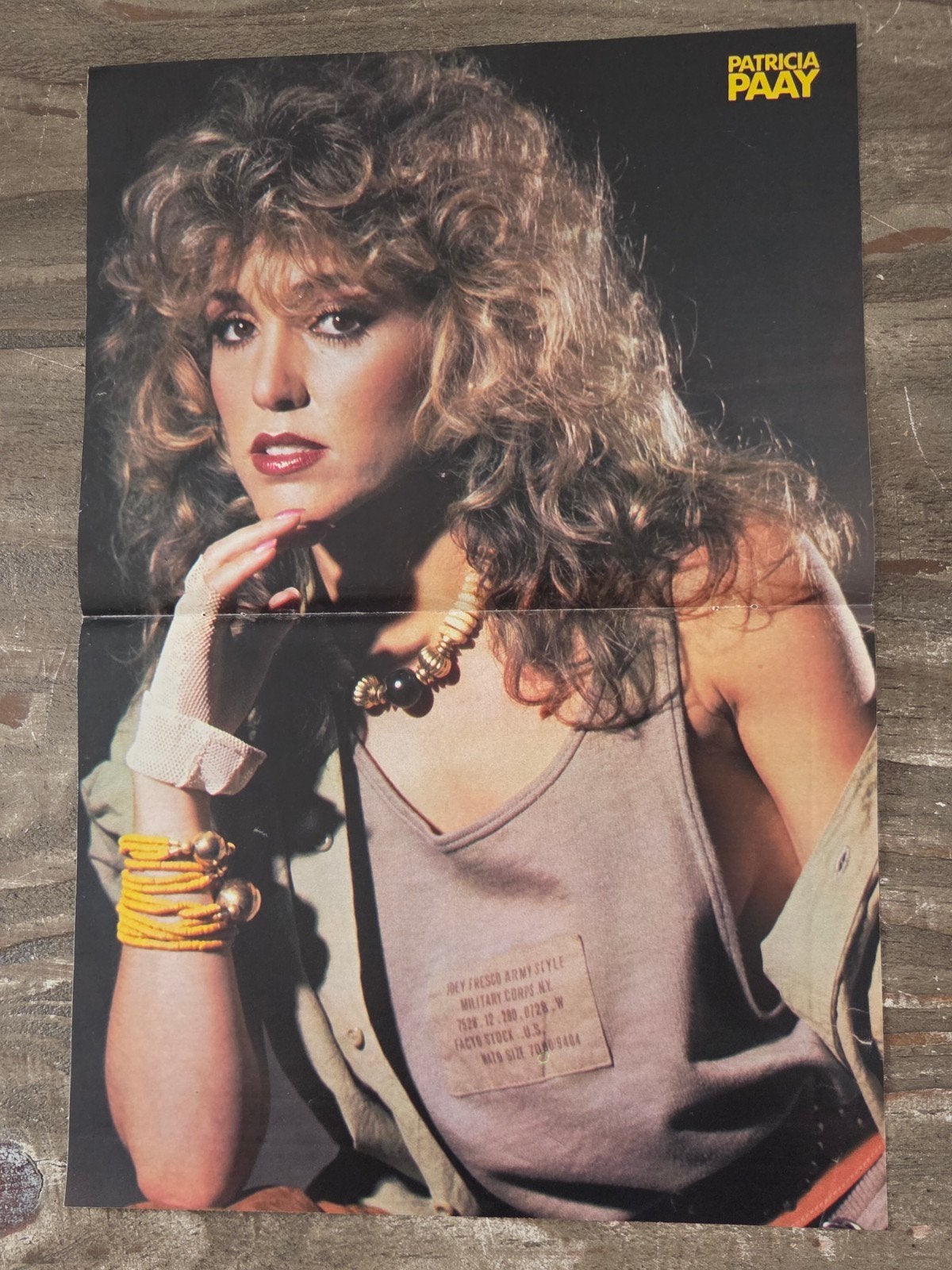 Patricia Paay Poster - Vintage, Ophalen of Verzenden, Zo goed als nieuw, A1 t/m A3, Muziek