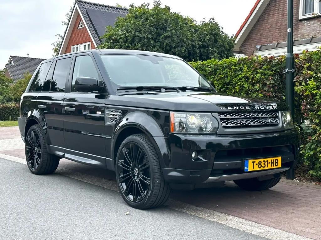 Land Rover Range Rover (sport) 5.0 V8 SC AUT 2011 Zwart, Auto's, Automaat, 510 pk, Zwart, Vierwielaandrijving