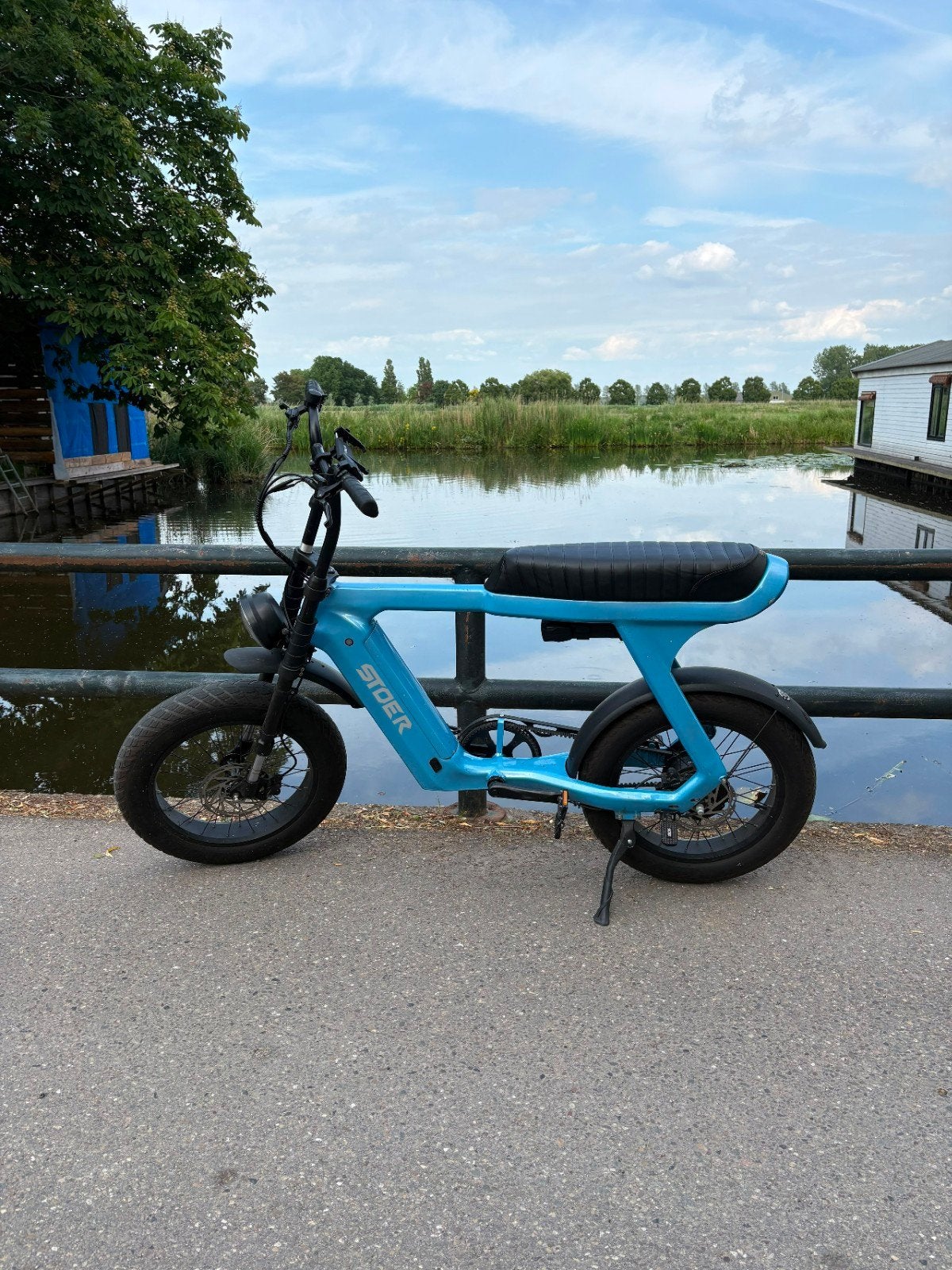 Stoer Urban X blauw E-bike, fatbike, Overige merken, Gebruikt, Ophalen of Verzenden, 51 tot 55 cm