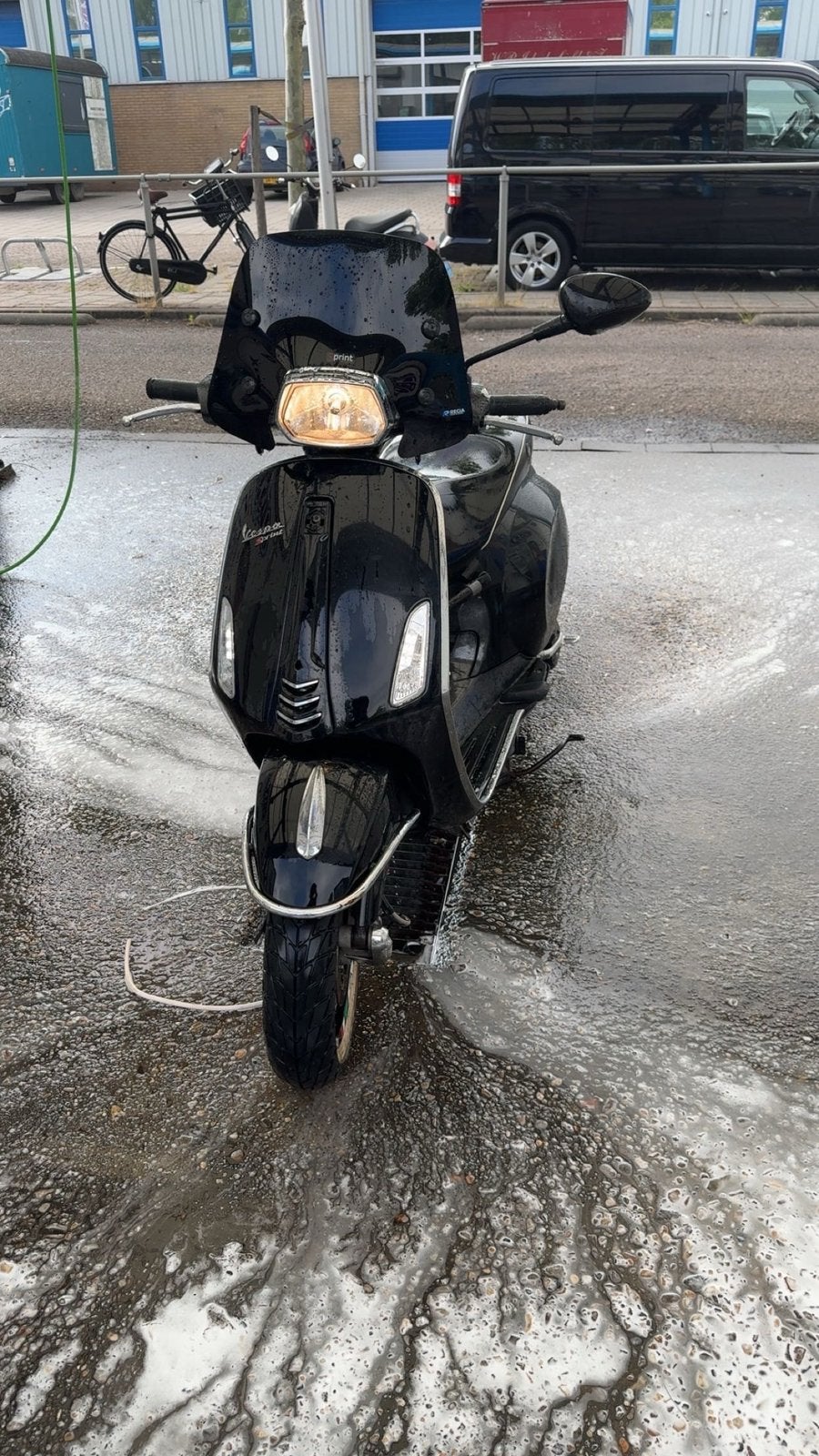 Vespa sprint 80cc 2014 WOK, Fietsen en Brommers, Scooters | Vespa, Ophalen, Vespa S, Zo goed als nieuw, Benzine