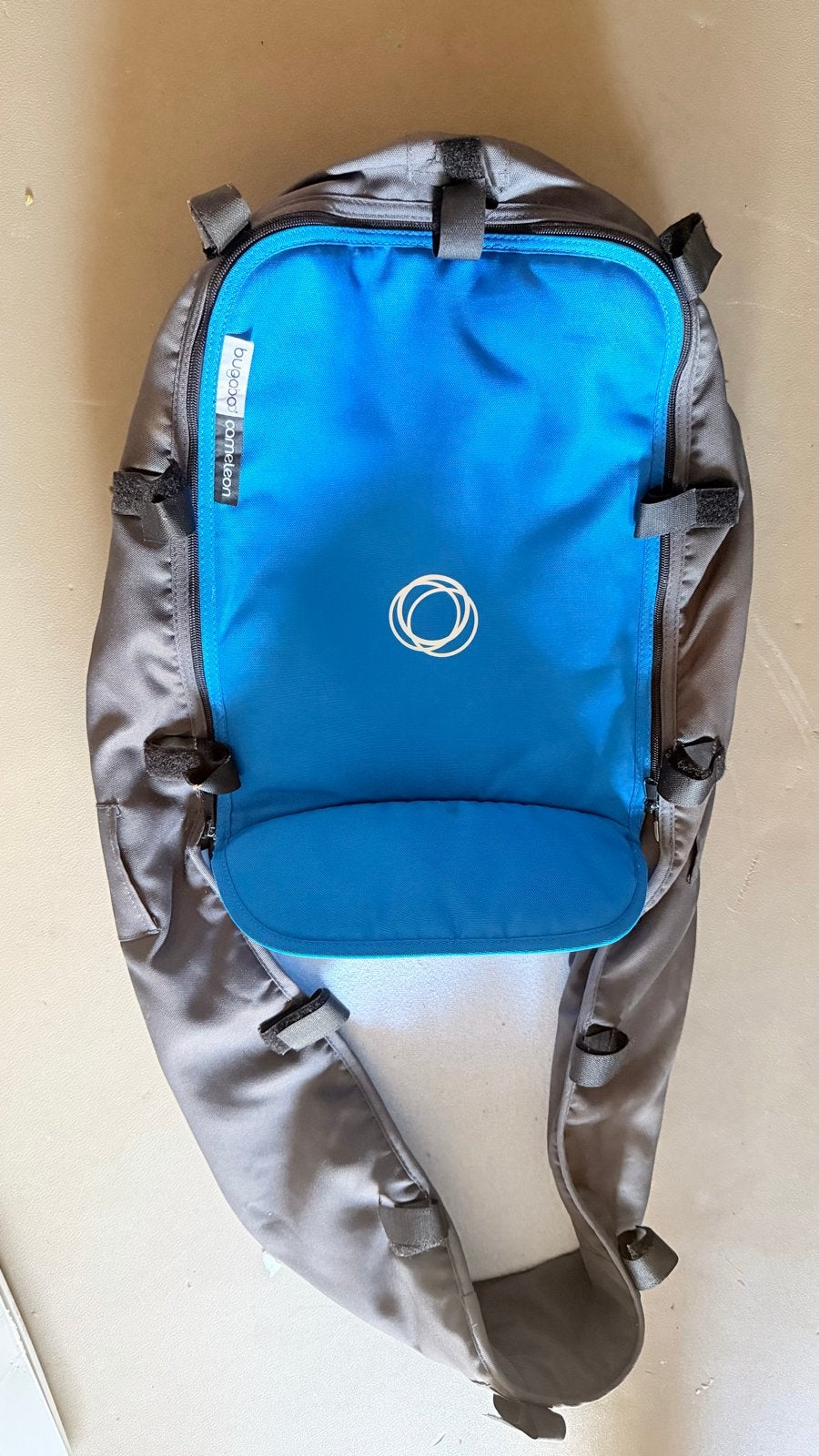 Bugaboo Cameleon voetenzak - Blauw/Grijs, Kinderen en Baby's, Ophalen, Gebruikt, Kinderwagen, Bugaboo