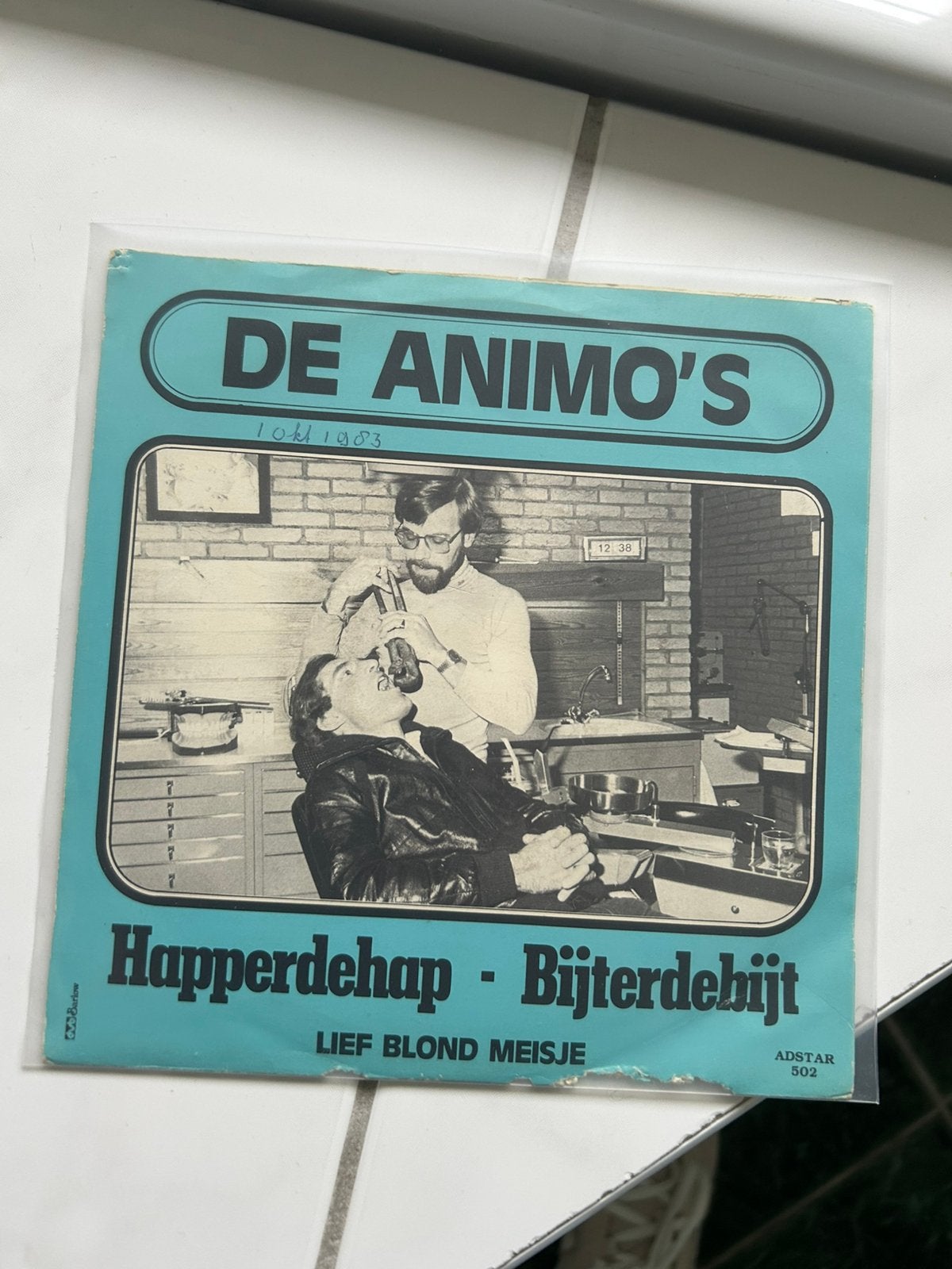 De Animo's - Happerdehap - Bijterdebijt (piraat Single), Ophalen of Verzenden, Gebruikt, Nederlandstalig
