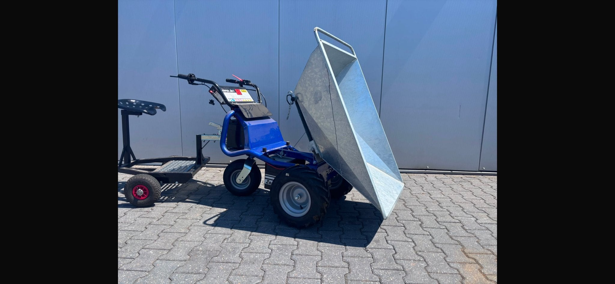 Zallys Dumper Jet Elektrische Kruiwagen - 2023, Ophalen, Zo goed als nieuw