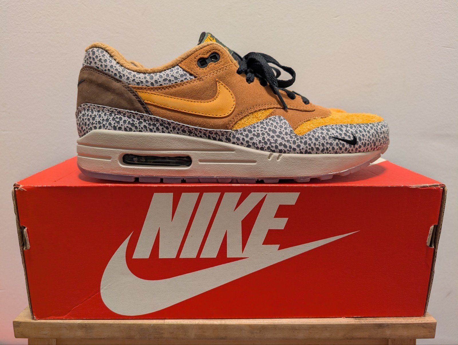 Nike Air Max 1 atmos Safari (2016) 43, Nike air max, Overige kleuren, Nieuw, Ophalen of Verzenden