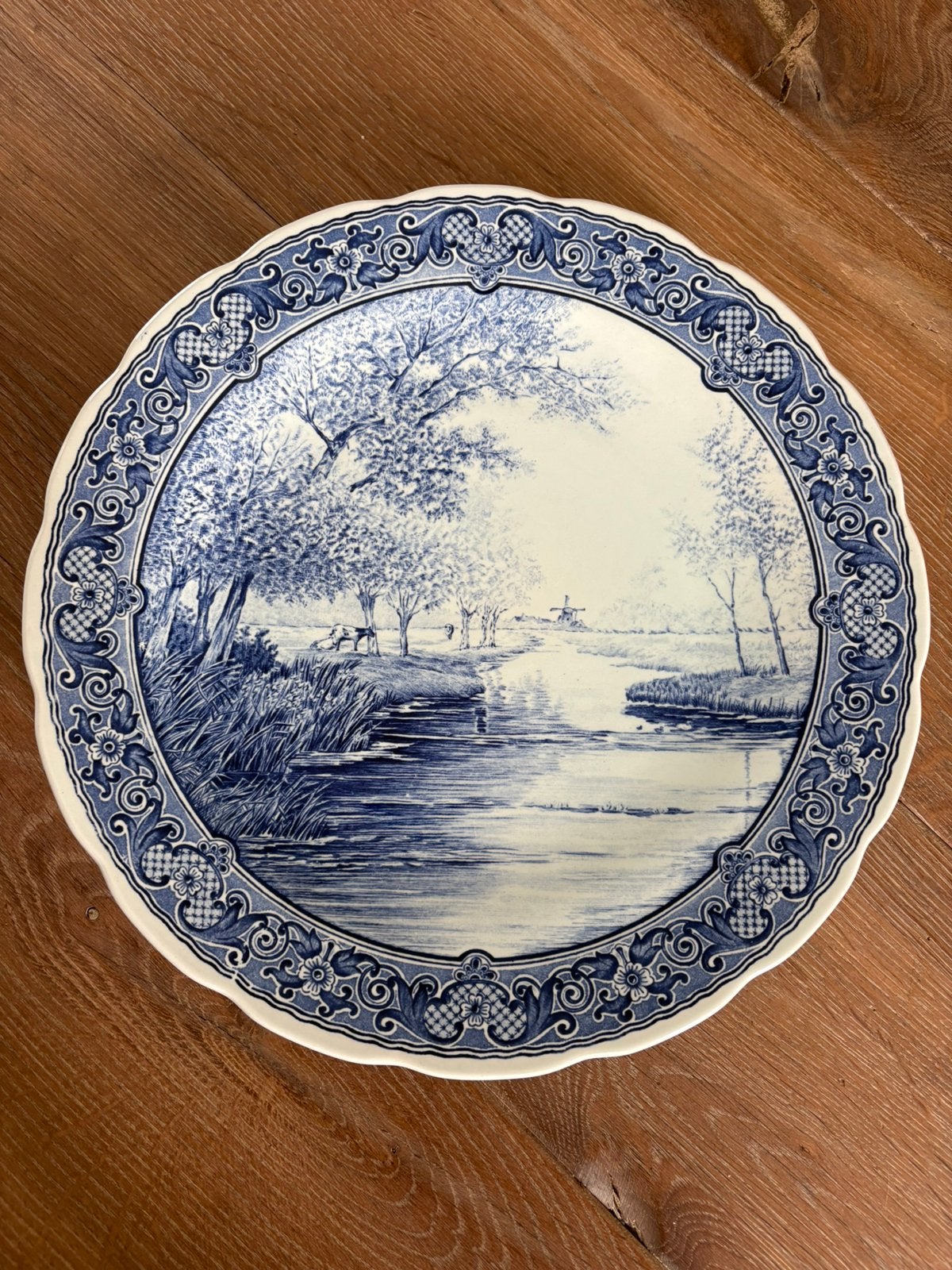 WANDBORD DELFTS BLAUW, Ophalen