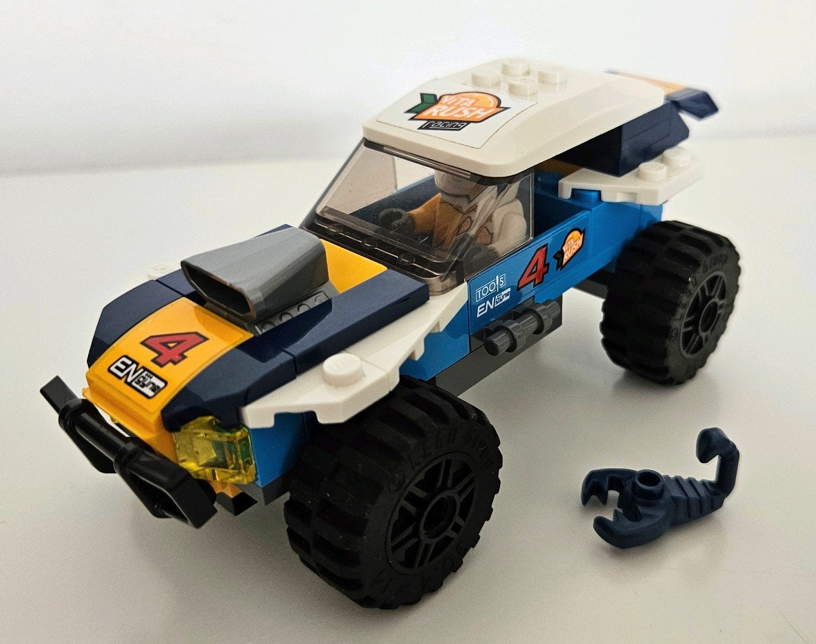 Lego City 60218 Woestijn Rally Racer, City, Lego, Ophalen of Verzenden, Zo goed als nieuw