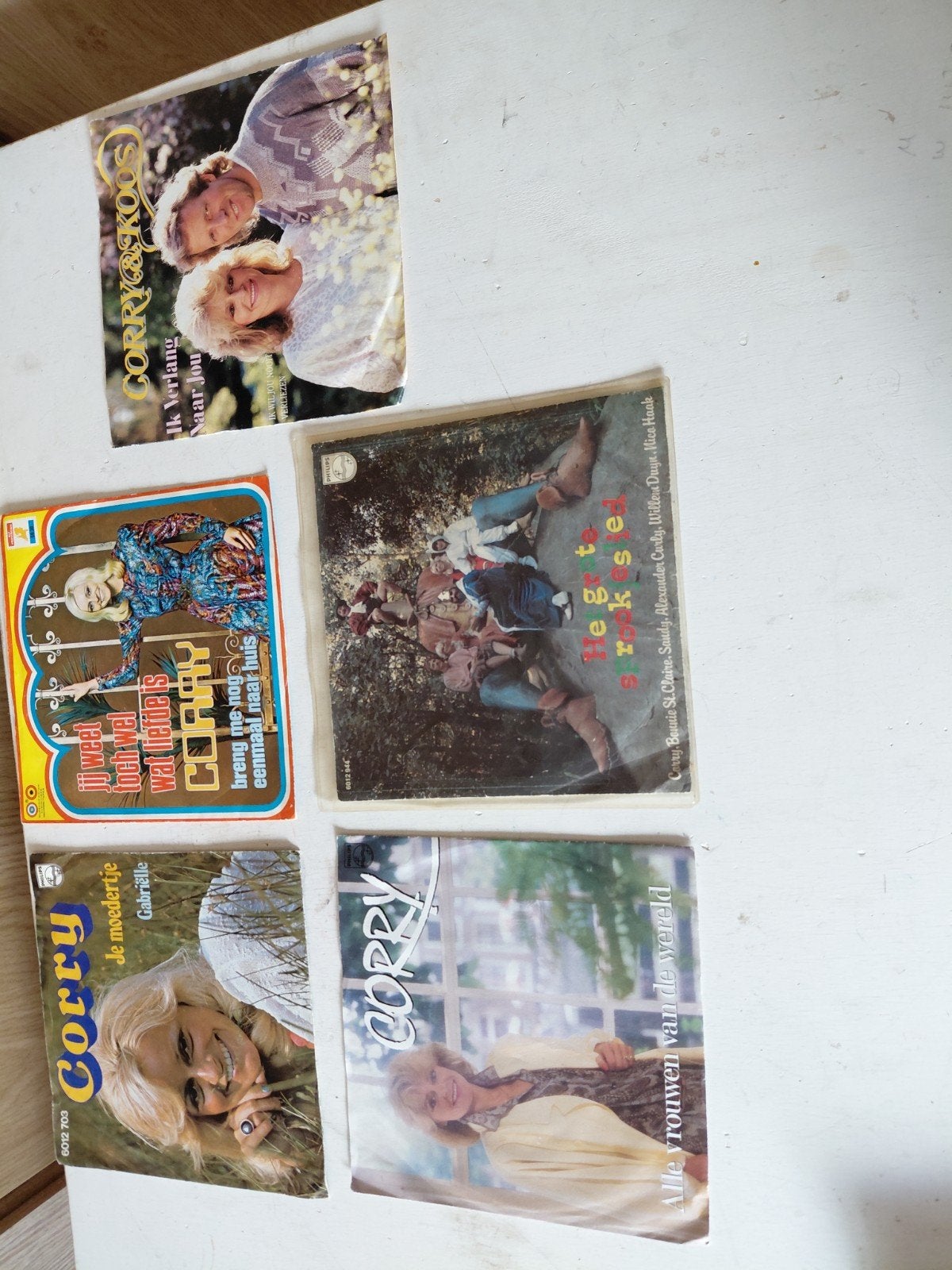 Corry & Koos Vinyl Singles Collectie - Diverse Titels, Gebruikt, Originele persing, 7 inch, Ophalen of Verzenden