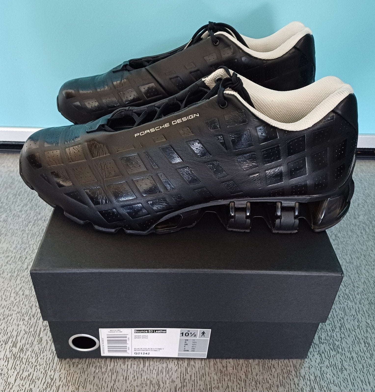 Adidas Bounce S3 Porsche Design (45⅓/US 11/UK 10½), Kleding | Heren, Schoenen, Zwart, Ophalen of Verzenden, Zo goed als nieuw