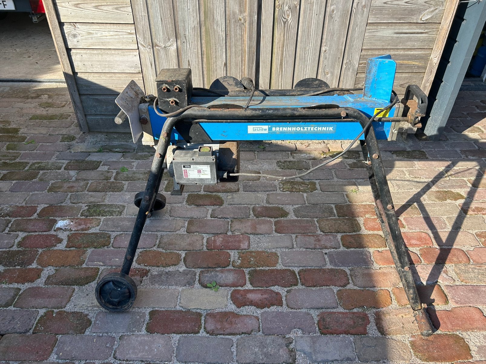 Güde houtklover, Tuin en Terras, Kloofmachines, Ophalen, Gebruikt, Elektrisch, Staand